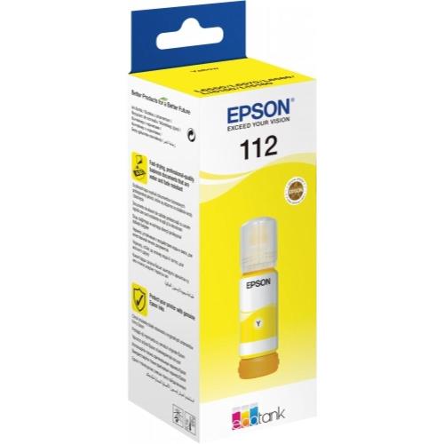 EPSON C13T06C44A 112 70ML SARI MÜREKKEP KARTUŞ